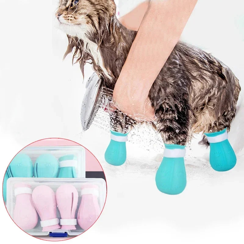 Multifunctional Cat Foot Cover Claw Protection