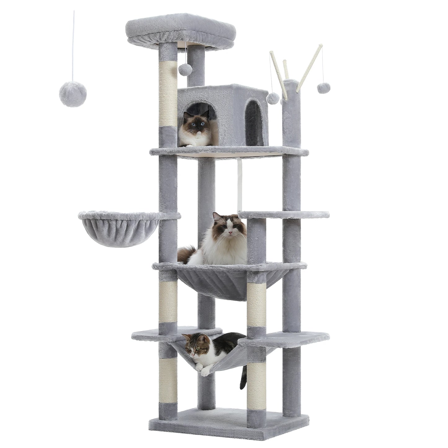 Large Cat Tower for Indoor Cats