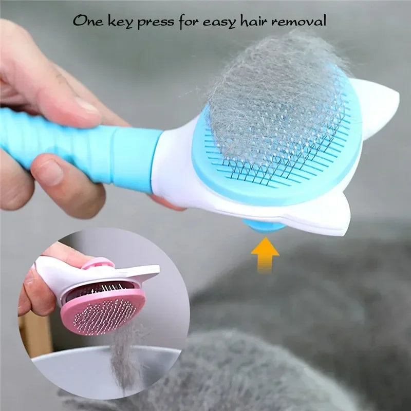 High Quality Self cleaning Brush for Dogs and Cats