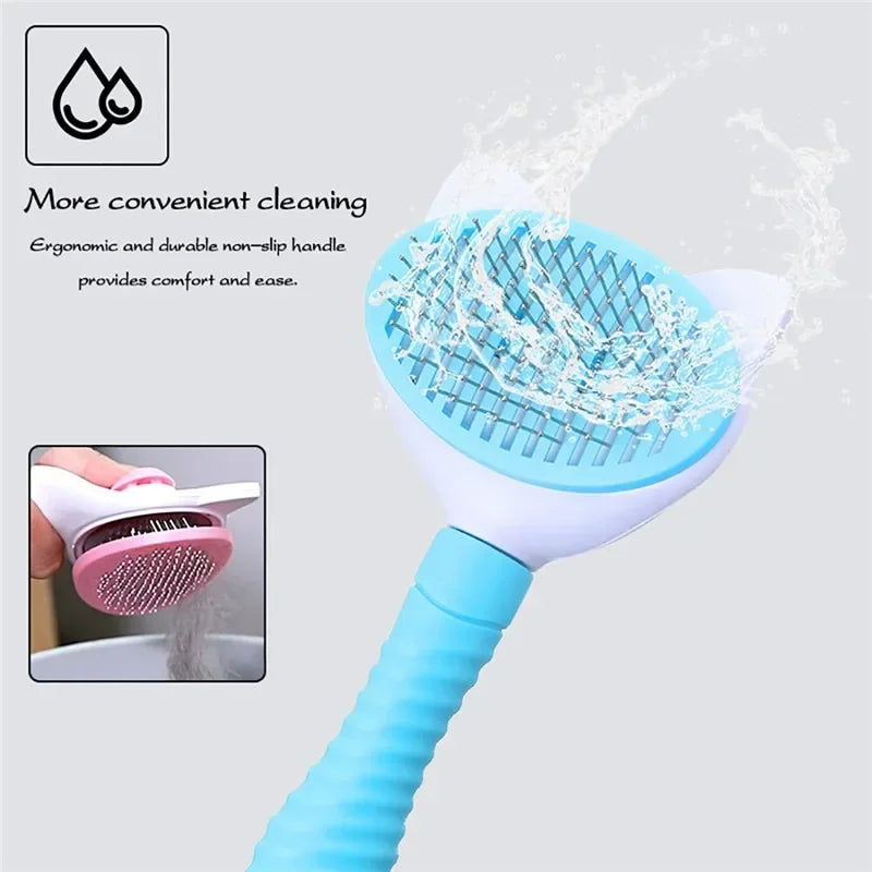 High Quality Self cleaning Brush for Dogs and Cats