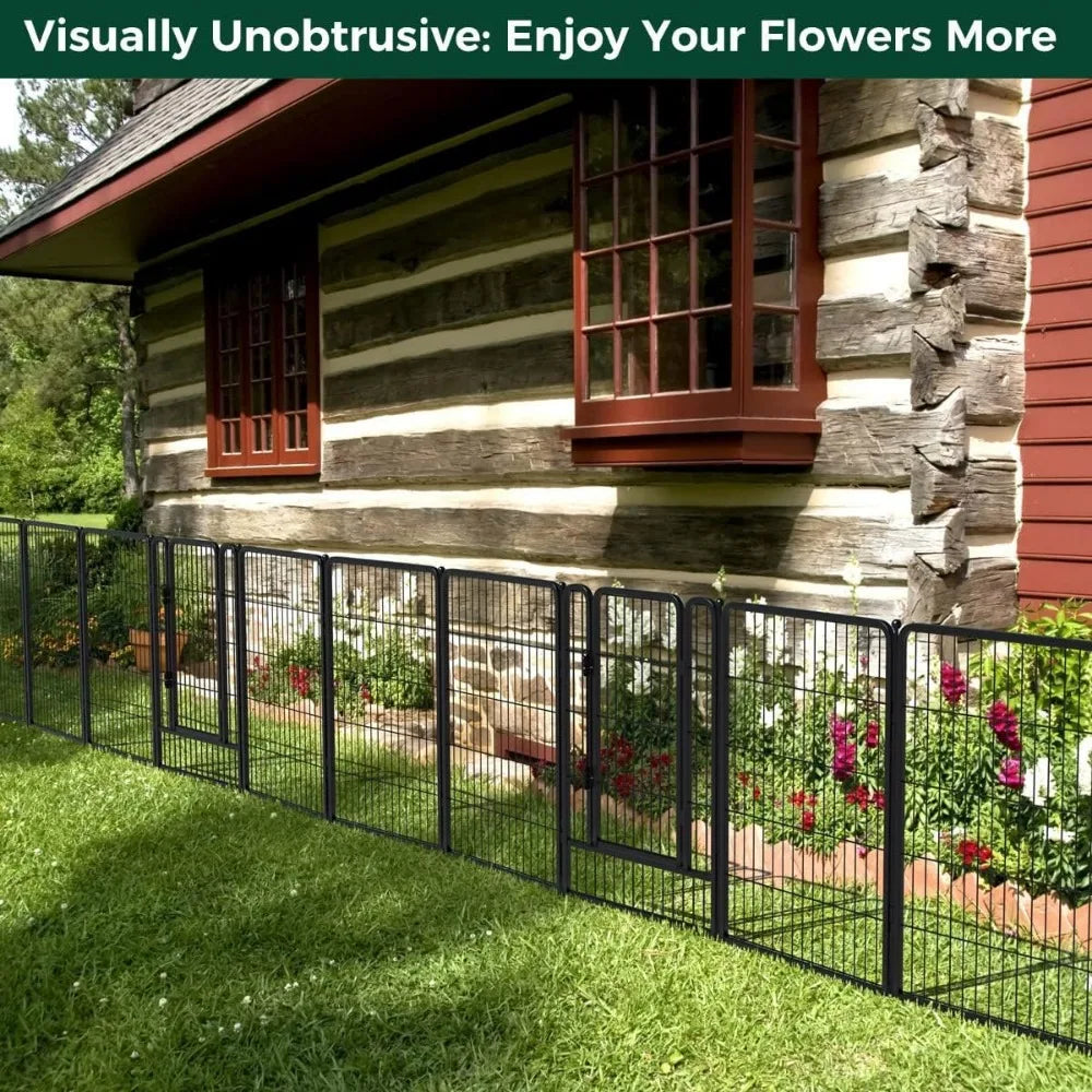 Outdoor fence playpen