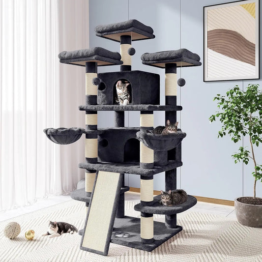 68 Inches Cat Tree House