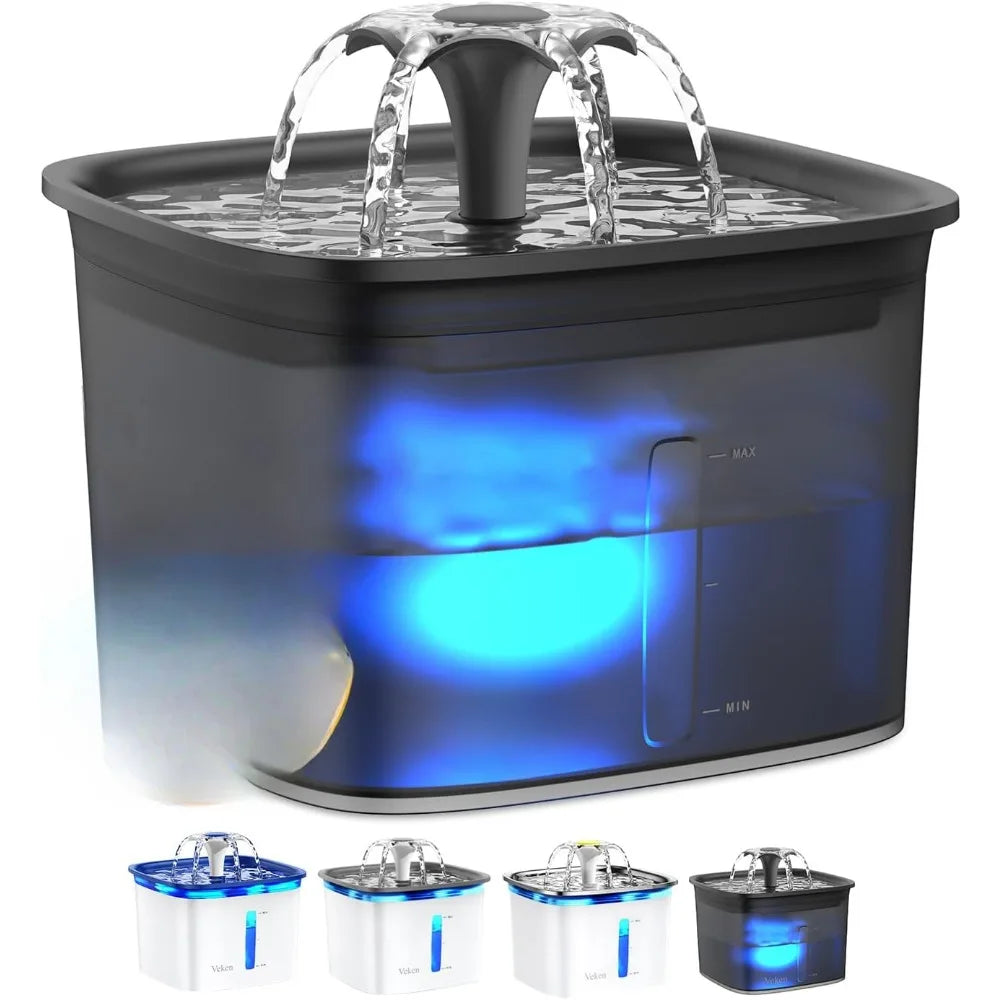 95oz/2.8L Pet Fountain, Automatic Water Fountain