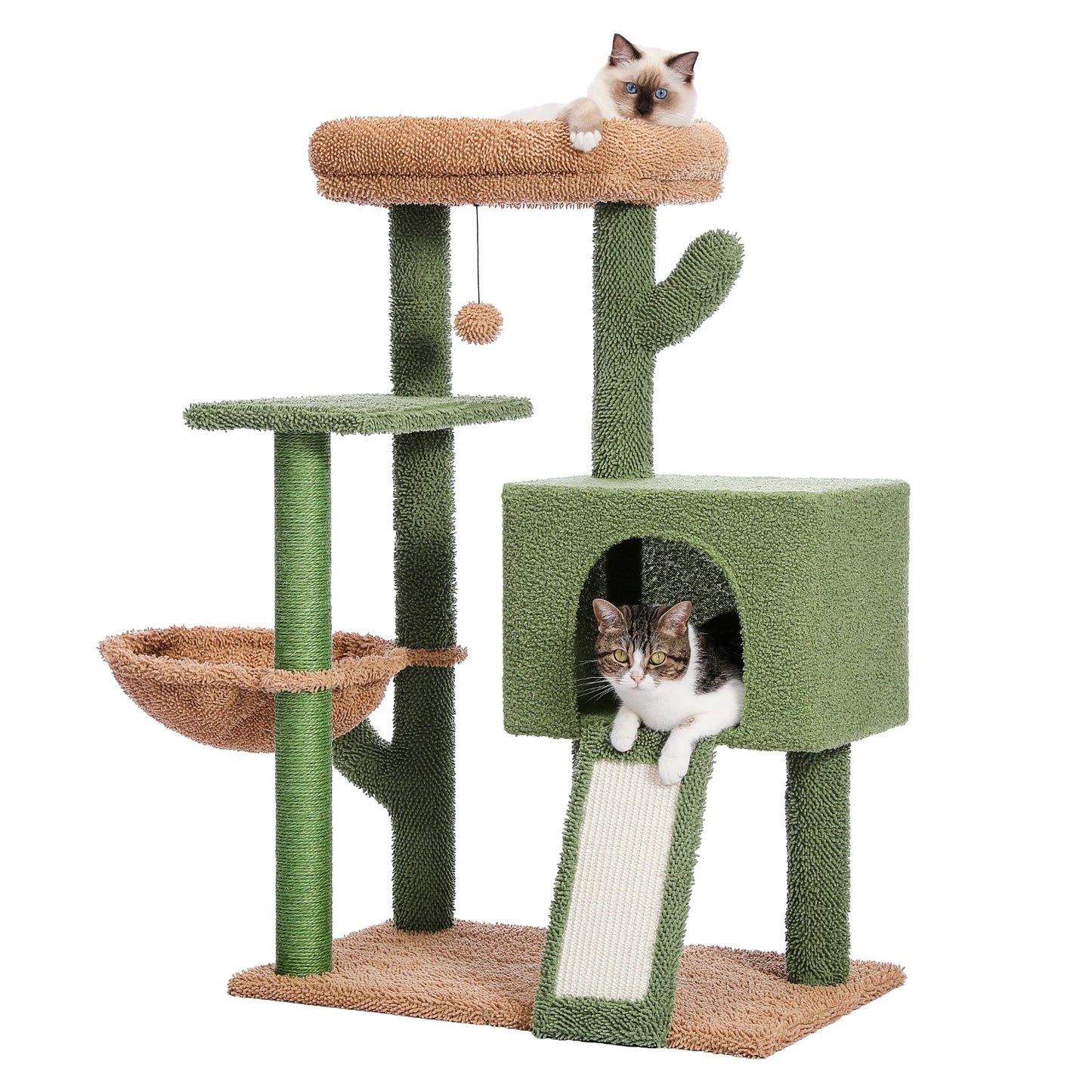 Cozy Condo for Indoor Cats Cat Climbing Stand with Plush Perch