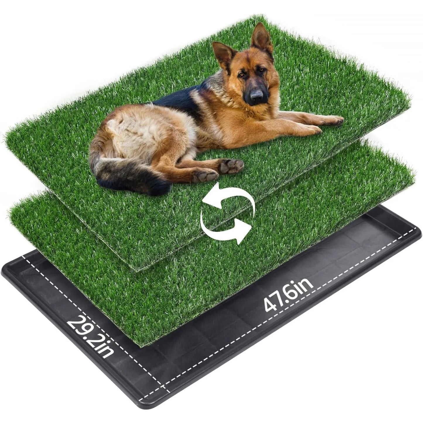 Dog Grass Potty Tray