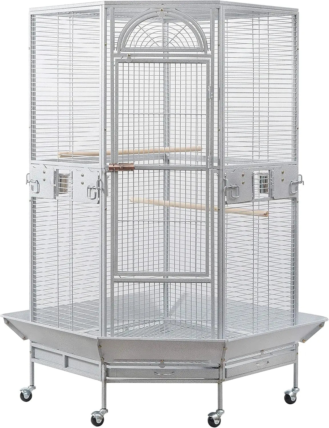 Corner Bird Cage - Space Saving