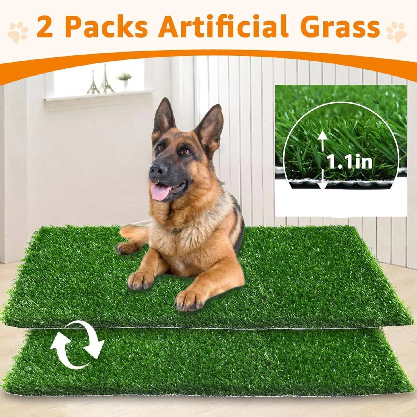 Dog Grass Potty Tray