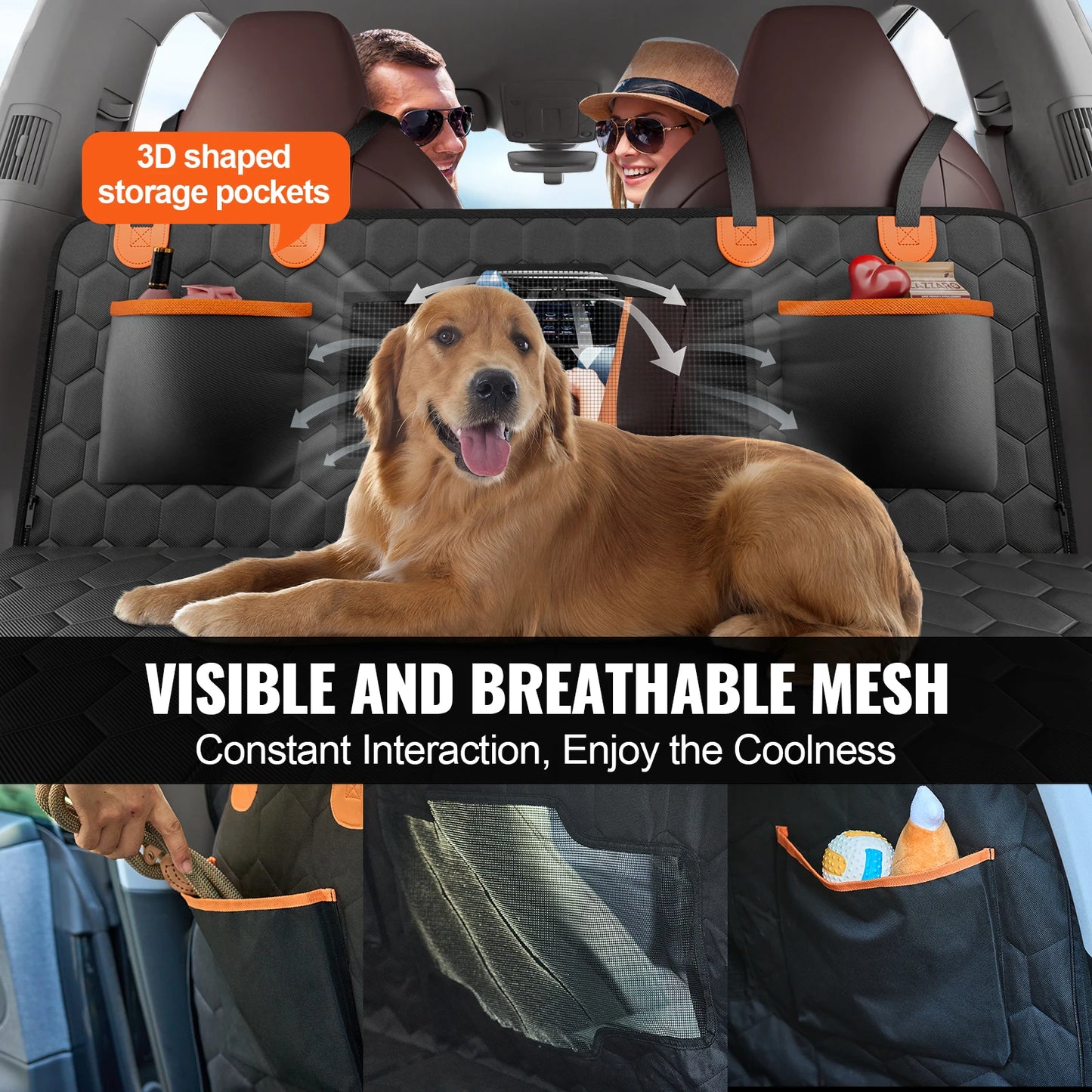 Back Seat Extender Dog Car Seat Cover