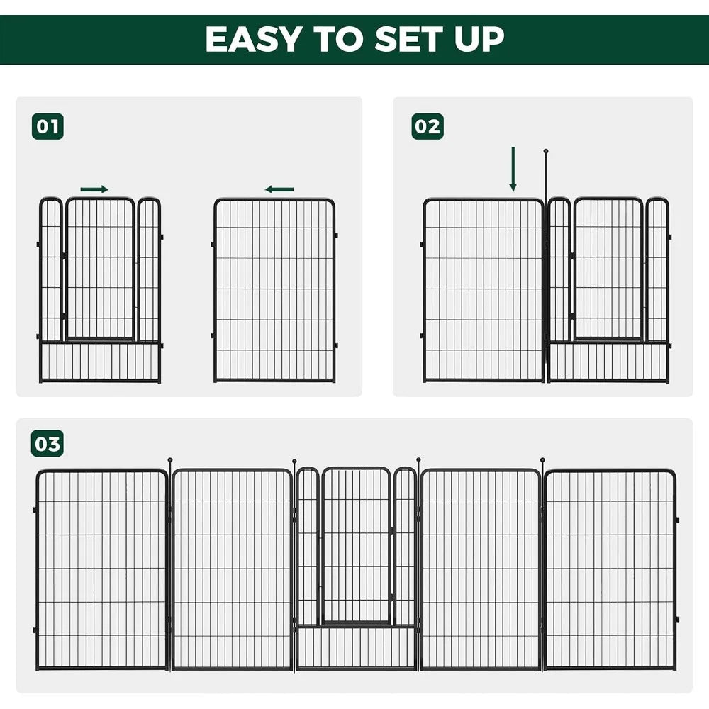 Outdoor fence playpen