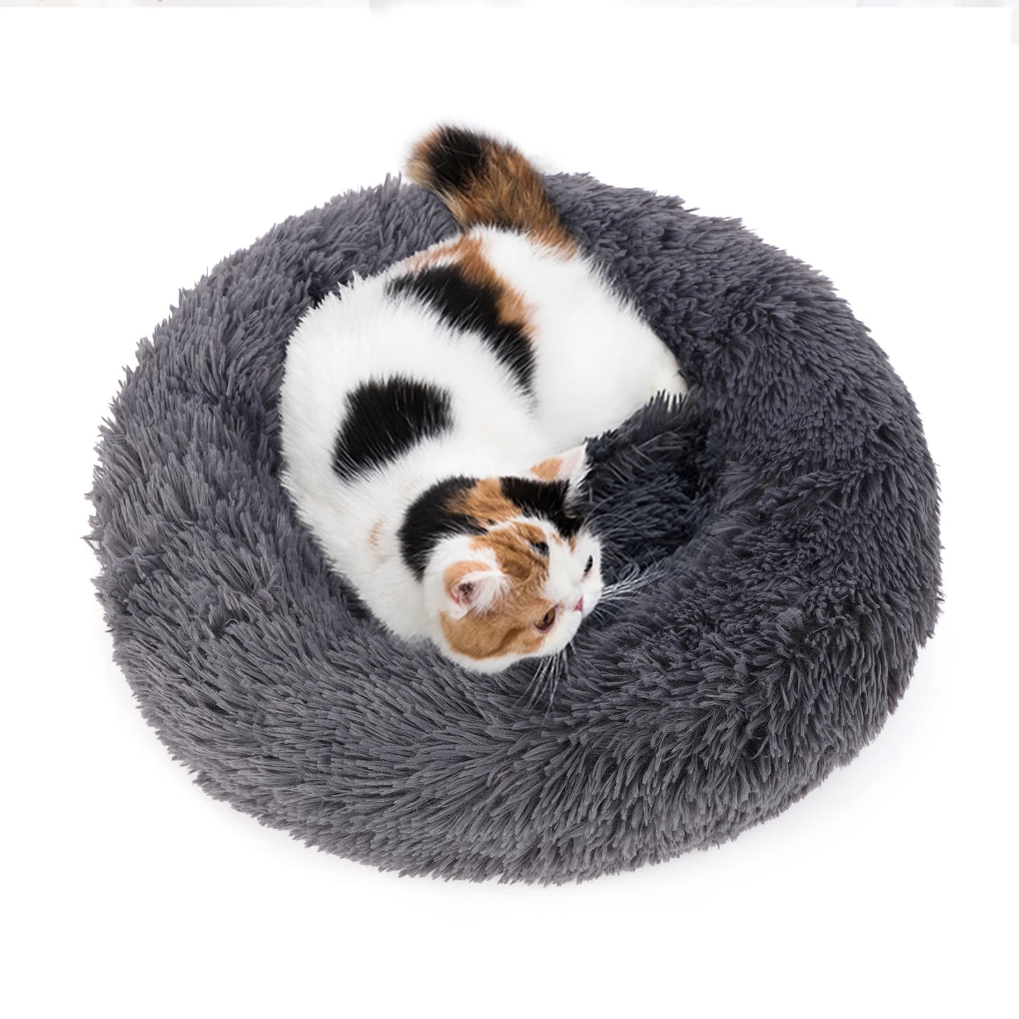 40-100cm Fluffy Pets Bed Super Warm and Soft