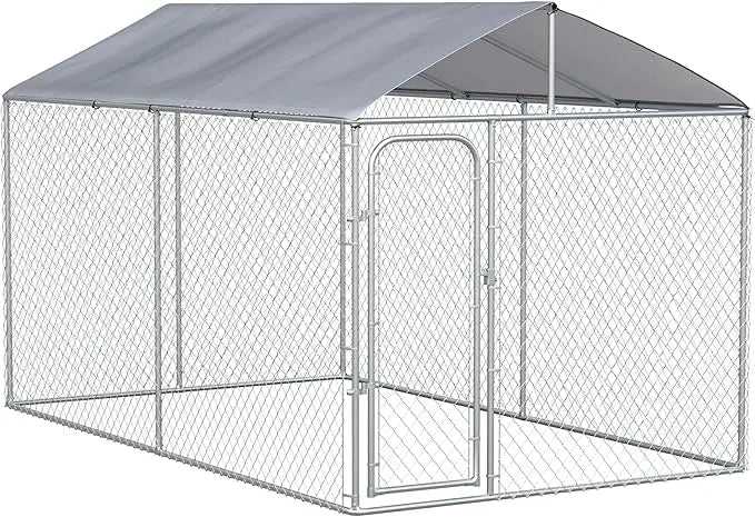 Outdoor large dog run