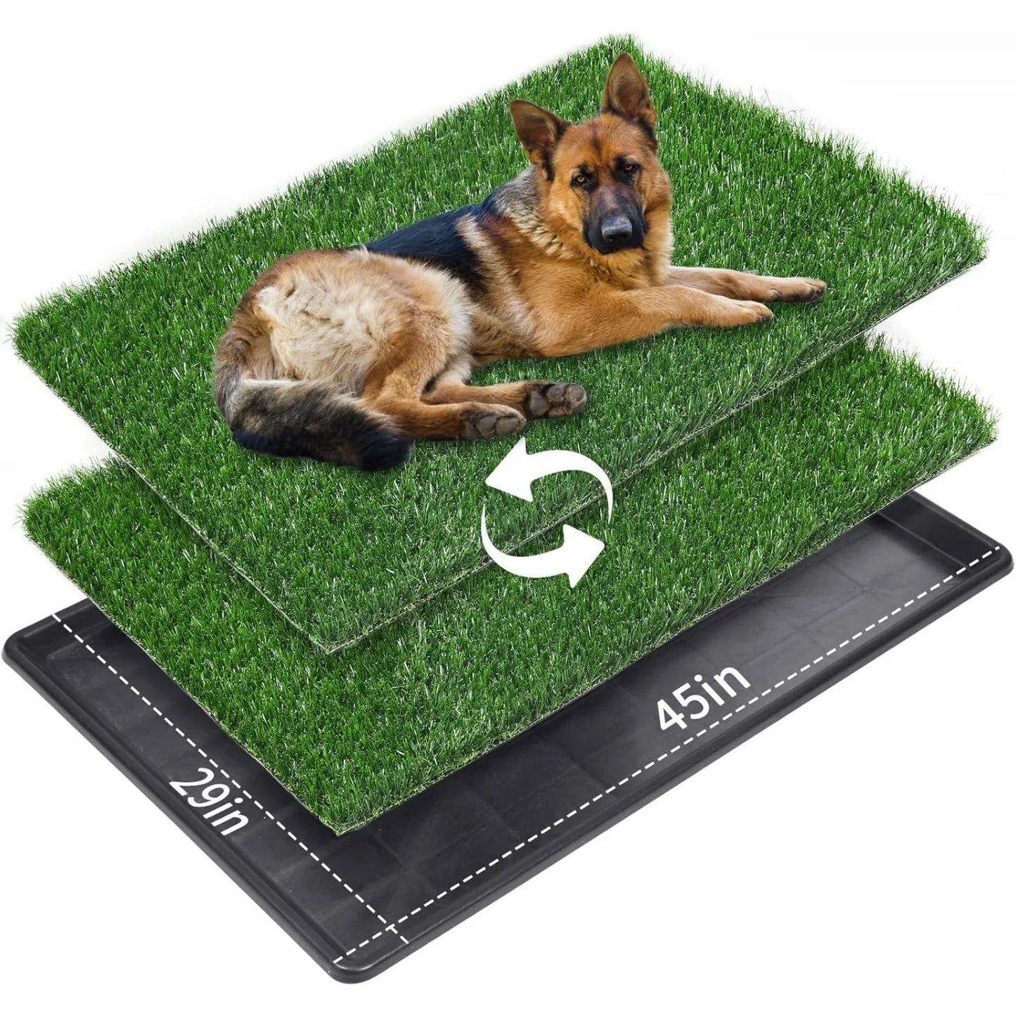 Dog Grass Potty Tray