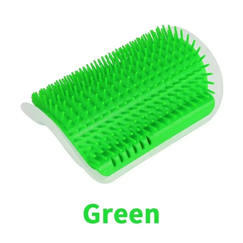 Cat Grooming and Accessory Products: Self-Grooming Wall Brushes, Corner Scrapers and Styling Tools