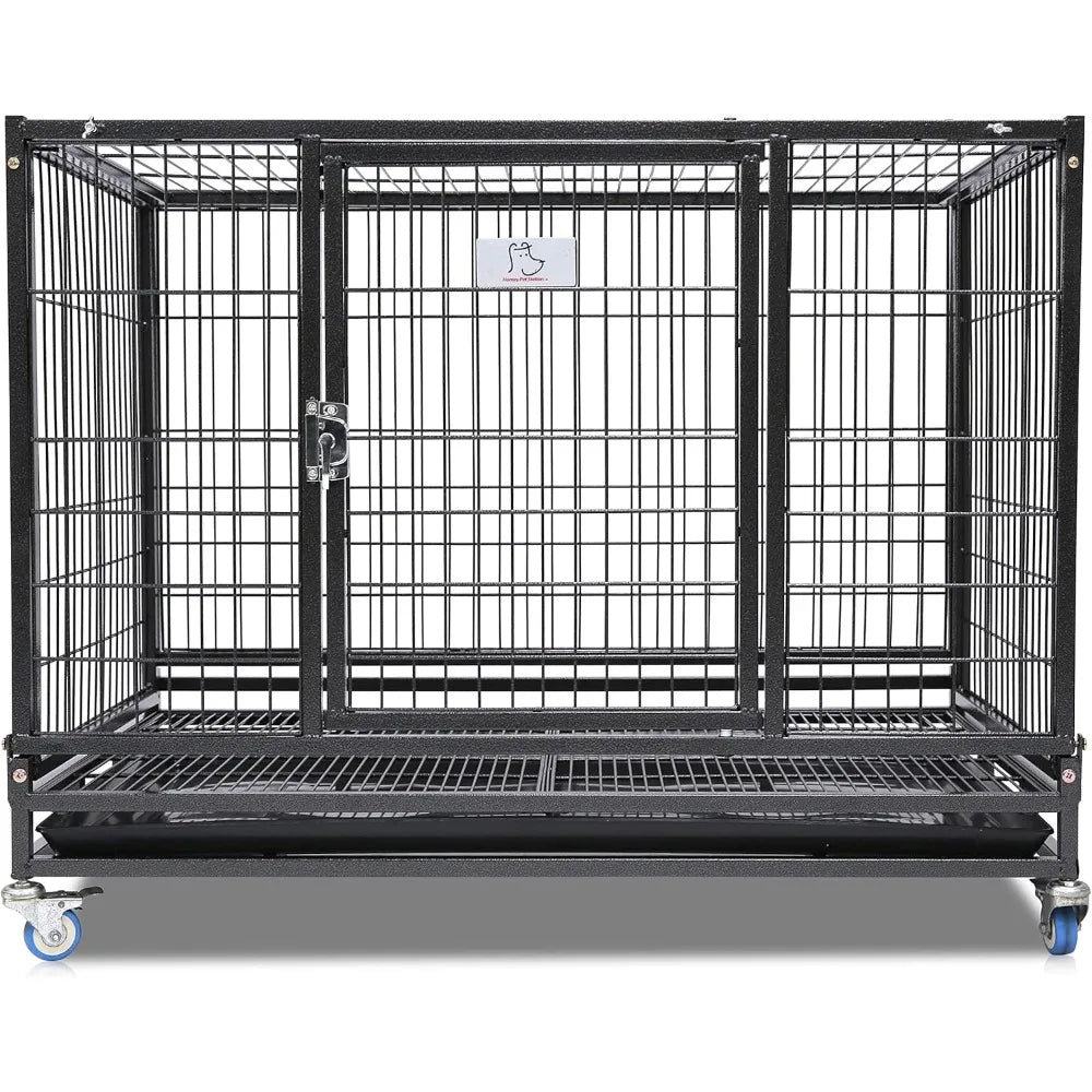 Folding Collapsible Heavy Duty Dog Crate